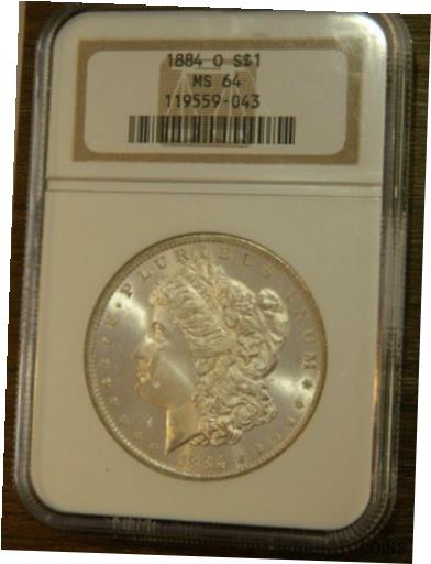  アンティークコイン コイン 金貨 銀貨  [送料無料] 1884-O NGC MS64 Morgan Silver $1 Dollar VSS VAM 7 (R-3)
