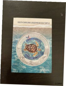 【極美品/品質保証書付】 アンティークコイン コイン 金貨 銀貨 [送料無料] 2021 Cook Islands South Carolina Sea Turtle $5 NGC MS70 Silver OZ 999