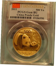 【極美品/品質保証書付】 アンティークコイン 金貨 China 2011 Gold 5 Coin Full Panda First Strike Set All Coins PCGS Gem BU [送料無料] #gct-wr-012181-4689