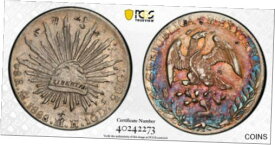 【極美品/品質保証書付】 アンティークコイン コイン 金貨 銀貨 [送料無料] M023 Republic 8 Reales 1888-Mo MH Mo73 PCGS XF Details - Damage