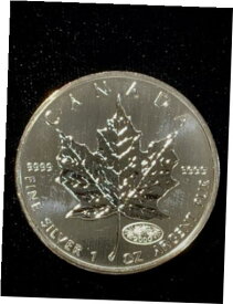 【極美品/品質保証書付】 アンティークコイン コイン 金貨 銀貨 [送料無料] 2000 Canadian Maple T2K Fireworks Privy Mark 1 oz .999 Fine Silver