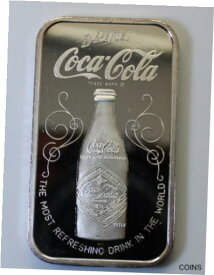 【極美品/品質保証書付】 アンティークコイン コイン 金貨 銀貨 [送料無料] *RARE* Coca Cola Springfield, Missouri .999 Fine Silver Bar 75th Anniversary