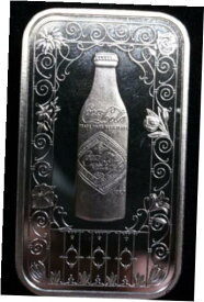 【極美品/品質保証書付】 アンティークコイン コイン 金貨 銀貨 [送料無料] Vintage 75th Anniversary Coca-Cola Mobile Alabama 999 fine silver art bar C1530