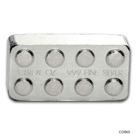 【極美品/品質保証書付】 アンティークコイン 銀貨 Lego Silver Building Block Bars (2x4) 1 oz Hand Poured 999 Fine Silver [送料無料] #sof-wr-012245-1667