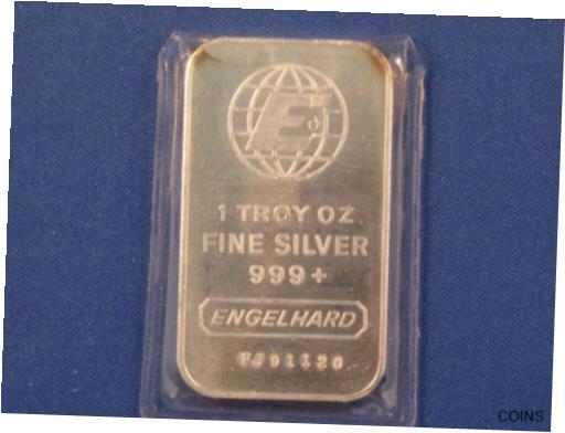 アンティークコイン 銀貨 Engelhard .999 Silver 1 Oz Ingot Bar B5515 [送料無料] #sof-wr-012257-772