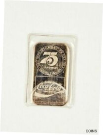 【極美品/品質保証書付】 アンティークコイン コイン 金貨 銀貨 [送料無料] 1975 Coca-Cola 75th Anniversary 1oz Silver Bar .999 Nashville, TN Tennessee