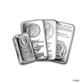 【極美品/品質保証書付】 アンティークコイン コイン 金貨 銀貨 [送料無料] 5 oz Silver Bar - Secondary Market Brand Varies .999 Fine Silver
