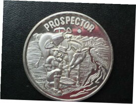 【極美品/品質保証書付】 アンティークコイン 銀貨 SilverTowne Prospector Silver Art Medal P2455 [送料無料] #sof-wr-012273-1029