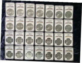 【極美品/品質保証書付】 アンティークコイン 銀貨 1973-76 CANADA SILVER OLYMPICS 28 COINS FULL SET NGC- MS-69 RARE LOW POP 10 [送料無料] #sct-wr-012275-1500