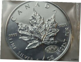 【極美品/品質保証書付】 アンティークコイン コイン 金貨 銀貨 [送料無料] 2000 Canada $5 .9999 % Silver coin Maple leaf Fireworks privy Mark in Mint Pack