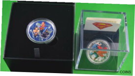 【極美品/品質保証書付】 アンティークコイン コイン 金貨 銀貨 [送料無料] 2 - Silver Superman Coins - 2013 " Man Of Steel & 2016 " Dawn Of Justice "