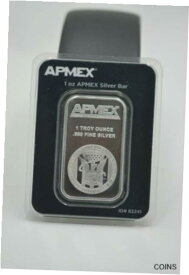 【極美品/品質保証書付】 アンティークコイン コイン 金貨 銀貨 [送料無料] APMEX 1 Troy Ounce Fine Silver Bar .999 American Eagle 31.1g