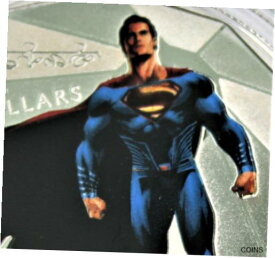 【極美品/品質保証書付】 アンティークコイン コイン 金貨 銀貨 [送料無料] 2016 SUPERMAN .999 1/2 oz silver $10 coin Dawn of Justice w/ COA & OGP
