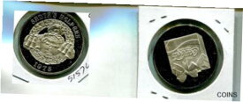 【極美品/品質保証書付】 アンティークコイン コイン 金貨 銀貨 [送料無料] 1975 COCA COLA SANTA HELPERS 1/2 OUNCE .999 FINE SILVER ROUND 5157Q