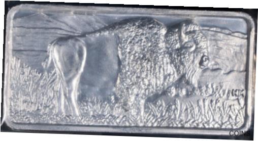 アンティークコイン コイン 金貨 銀貨 [送料無料] 10 Ounce Silver Bar - Buffalo Design - 999 Fine - STOCKのサムネイル