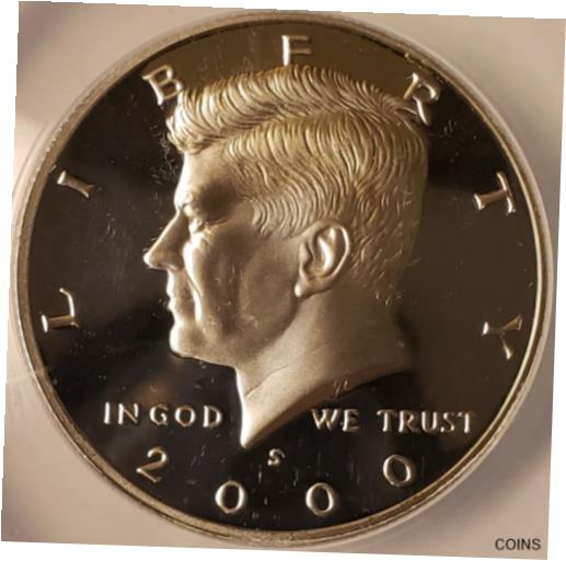 アンティークコイン コイン 金貨 銀貨 [送料無料] 2000-S 50C Silver Kennedy Half Dollar ANACS PR70DCAMのサムネイル