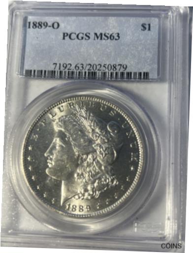 アンティークコイン コイン 金貨 銀貨 [送料無料] 1889-O Morgan Silver Dollar MS63 PCGS