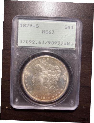 アンティークコイン コイン 金貨 銀貨 [送料無料] 1879-S Morgan
