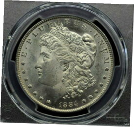 【極美品/品質保証書付】 アンティークコイン 銀貨 1884-O Morgan Silver Dollar PCGS MS-63 Awesome to add to your Collection [送料無料] #sot-wr-012466-1108