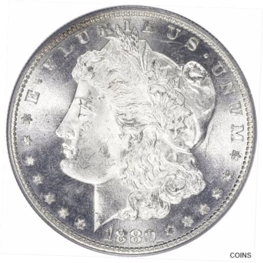 アンティークコイン コイン 金貨 銀貨 [送料無料] 1880-S Morgan PCGS MS 66 CAC - Nice Lustrous White Coin