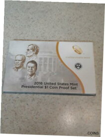 【極美品/品質保証書付】 アンティークコイン コイン 金貨 銀貨 [送料無料] 2016 Presidential $1 Proof Set W/ Certificate of Authenticity