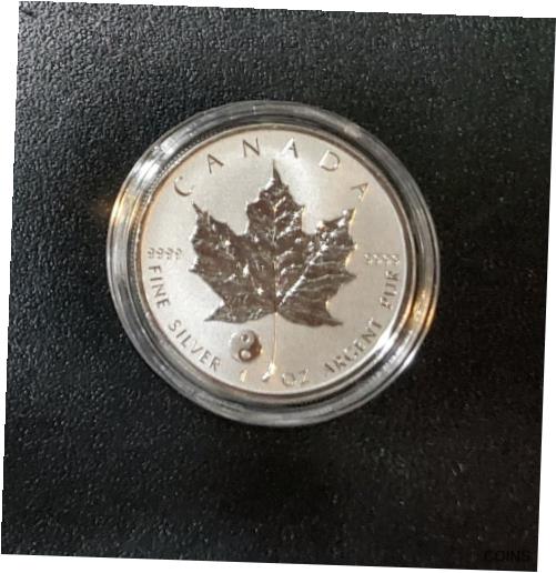  アンティークコイン コイン 金貨 銀貨  [送料無料] Rare Limited Mint 2016 Canada Maple Leaf Privy Yin Yang Proof Oz Silver Coin