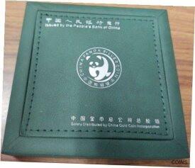 【極美品/品質保証書付】 アンティークコイン コイン 金貨 銀貨 [送料無料] 2016 CHINA PANDA 30g 999 SILVER COIN BU IN CAPSULE IN MINT GREEN GIFT BOX