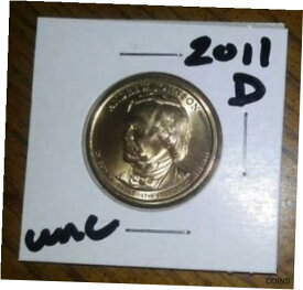 【極美品/品質保証書付】 アンティークコイン 硬貨 UNC - 2011 - D Mint - Johnson - Presidential Dollar Coin -$1 USD [送料無料] #ocf-wr-012485-1572