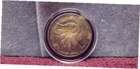 【極美品/品質保証書付】 アンティークコイン コイン 金貨 銀貨 [送料無料] 2002 SILVER RAINBOW CAMEO TONED LIBERTY DOLLAR COIN BUY IT NOW AUCTION