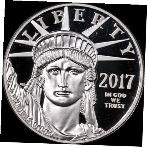  アンティークコイン コイン 金貨 銀貨  [送料無料] 2017-W Platinum American Eagle $100 Proof Bullion Coin OGP COA