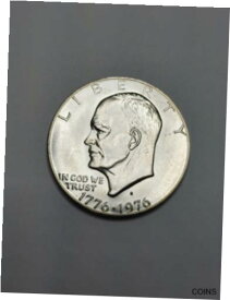 【極美品/品質保証書付】 アンティークコイン コイン 金貨 銀貨 [送料無料] 1976-S Eisenhower Bicentennial $1 Dollar 40% Silver Uncirculated Coin SHIPS FREE