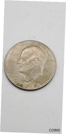  アンティークコイン コイン 金貨 銀貨  [送料無料] 1972 D Eisenhower Silver One Dollar US Coin
