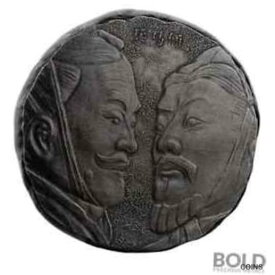 【極美品/品質保証書付】 アンティークコイン コイン 金貨 銀貨 [送料無料] 2021 Fiji Terracotta Warriors 5 oz Silver Coin