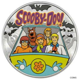 【極美品/品質保証書付】 アンティークコイン コイン 金貨 銀貨 [送料無料] 2021 Barbados Scooby-Doo .5oz Silver Proof Coin