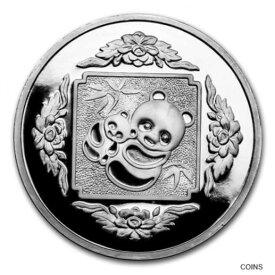 【極美品/品質保証書付】 アンティークコイン コイン 金貨 銀貨 [送料無料] 1985 China 5 oz Silver Panda Hong Kong Int'l Coin Expo Proof - SKU#33328