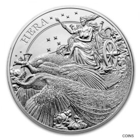 【極美品/品質保証書付】 アンティークコイン コイン 金貨 銀貨 [送料無料] 2022 5 oz Silver Goddesses: Hera and the Peacock 5 oz Coin BU New Series