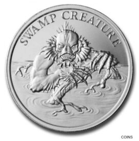 【極美品/品質保証書付】 アンティークコイン 銀貨 2 oz .999 silver Horror Vintage Series DR. SWAMP CREATURE [送料無料] #sof-wr-012548-1717