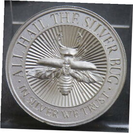 【極美品/品質保証書付】 アンティークコイン 銀貨 Intaglio Mint Stag Beetle 2 oz .999 Silver High Relief Bug Round [送料無料] #sof-wr-012548-3699