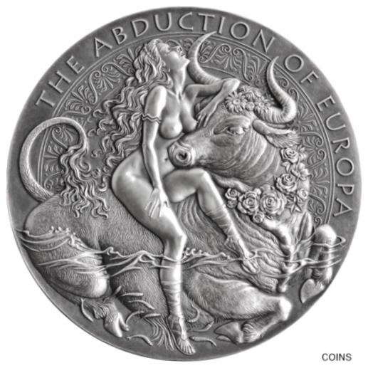  アンティークコイン コイン 金貨 銀貨  [送料無料] 2022 THE ABDUCTION OF EUROPA Celestial Beauty 2oz Silver Coin Cameroon