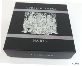 【極美品/品質保証書付】 アンティークコイン コイン 金貨 銀貨 [送料無料] Gods of Olympus HADES 2ozHigh Relief silver-PerthMint Australia-w/COA G25