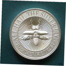 【極美品/品質保証書付】 アンティークコイン 銀貨 Intaglio Mint Stag Beetle 2 Oz .999 Silver High Relief Bug Round [送料無料] #sof-wr-012548-5962