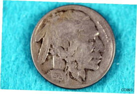 【極美品/品質保証書付】 アンティークコイン コイン 金貨 銀貨 [送料無料] ESTATE FIND 1924 - S Buffalo Nickel!! #G3993