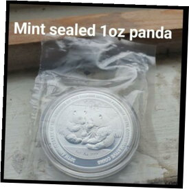 【極美品/品質保証書付】 アンティークコイン 銀貨 2009 1oz silver PANDA China 30th ANNIVERSARY. Chinese 1 oz silver coin panda [送料無料] #scf-wr-012836-231