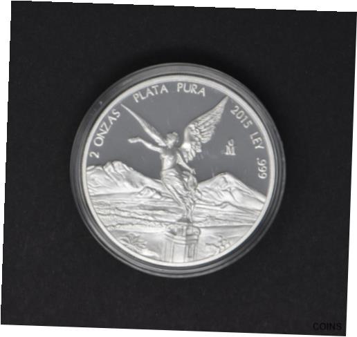  アンティークコイン コイン 金貨 銀貨  [送料無料] 2015 Mexico Libertad Oz Silver Proof Coin Rare Low mintage