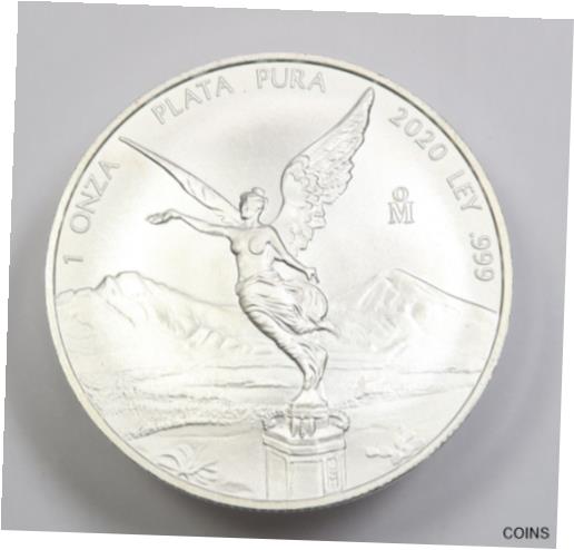アンティークコイン　コイン　金貨　#38956　Libertad　Coin　2020　[送料無料]　Silver　Mo　Onza　Mexico　銀貨　oz
