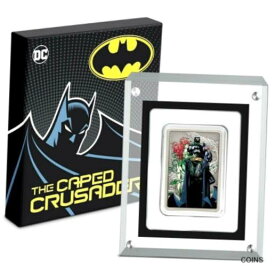 【極美品/品質保証書付】 アンティークコイン コイン 金貨 銀貨 [送料無料] 2020 Batman Caped Crusader: Vixens 1 oz .999 Silver Bar in Display Case