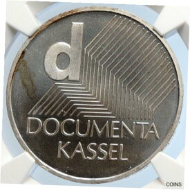 【極美品/品質保証書付】 アンティークコイン コイン 金貨 銀貨 [送料無料] 2002 GERMANY Documenta Literature Fair Silver German 10 Euro Coin NGC i105817