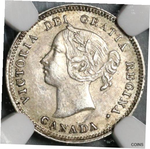  アンティークコイン コイン 金貨 銀貨  [送料無料] 1890-H NGC MS 61 Canada Victoria Silver Cents Sterling Heaton Coin (21012407C)