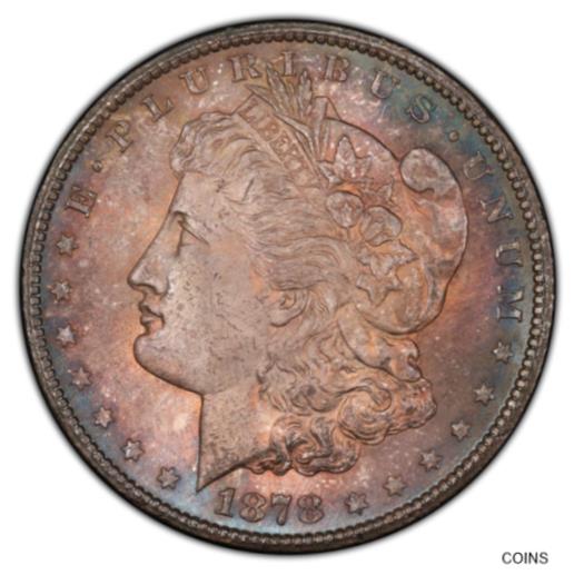 アンティークコイン 銀貨 1878-CC $1 Morgan Silver Dollar PCGS MS66+ - Gorgeous Coin MONSTER ALERT! [送料無料] #sct-wr-013097-462のサムネイル