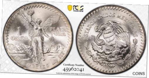  アンティークコイン コイン 金貨 銀貨  [送料無料] 1985-Mo PCGS MS68 Silver oz Libertad Onza Mexico Coin